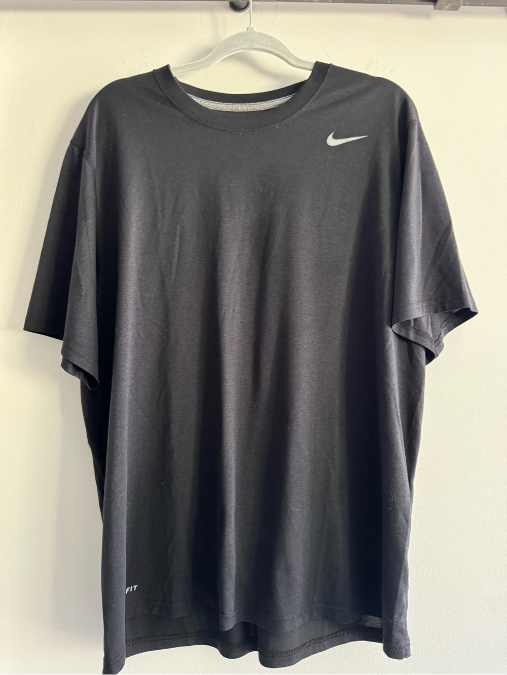 Nike Black Short Sleeve Dri-FIT Athletic Tee